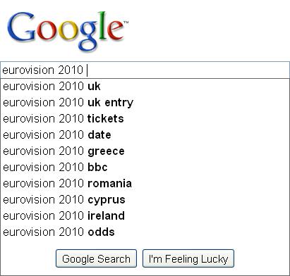 Кто победит на Евровидении по данным Google